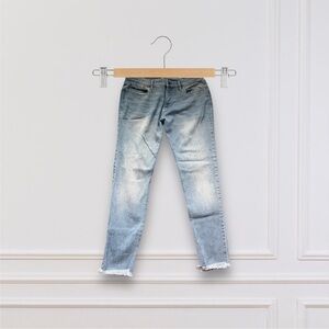 Mid-Rise Skinny  Light Blue Jeans